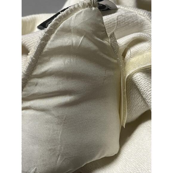 Vintage Saint Germain Paris Jumpsuit Womens 10 White Button Down Embellished 80s - Picture 13 of 16